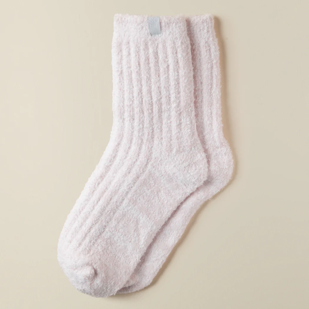 Marshmallow Crew Socks - Image 2