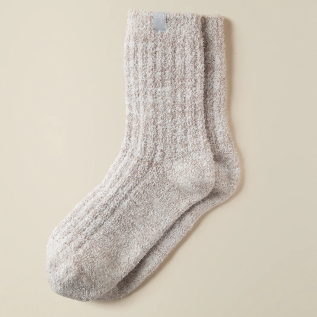 Marshmallow Crew Socks - Image 4