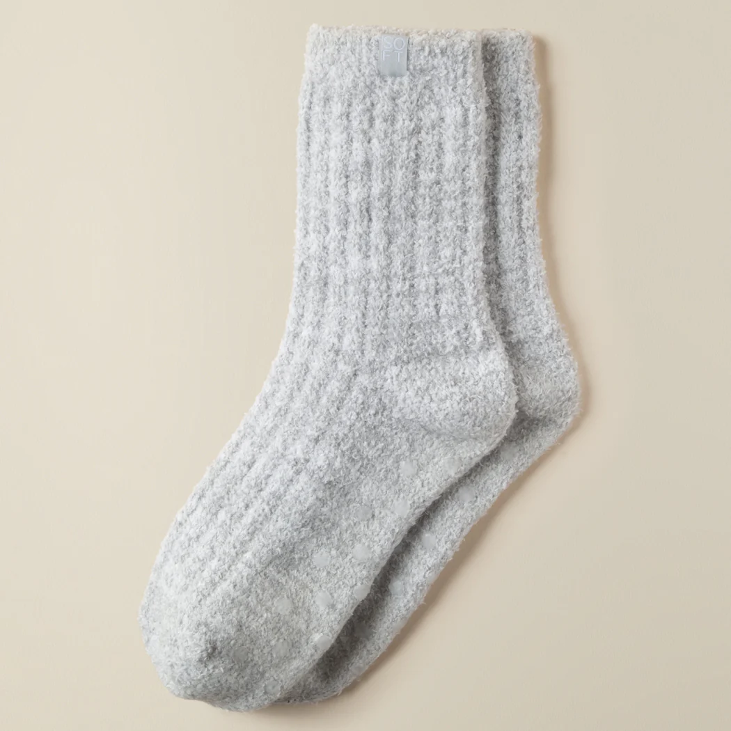Marshmallow Crew Socks - Image 8
