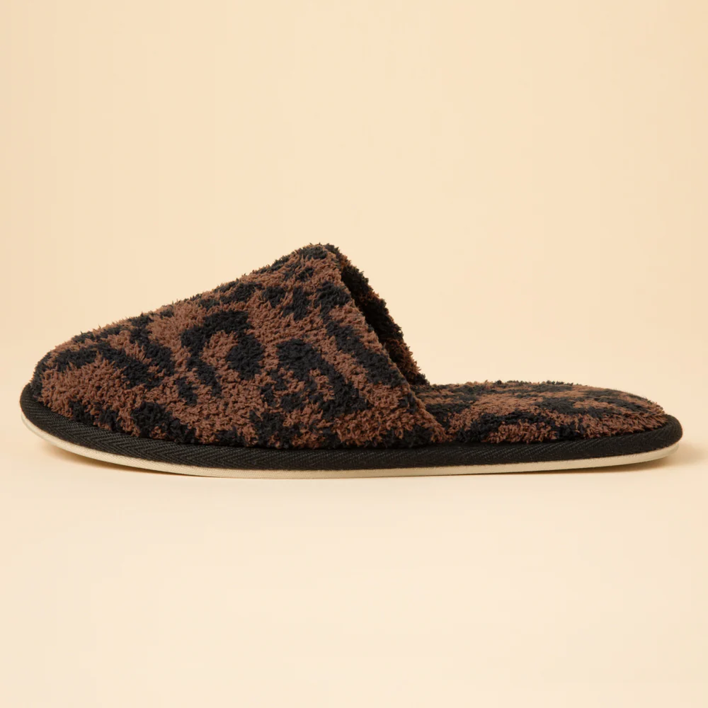 Marshmallow Leopard Slippers - Image 3