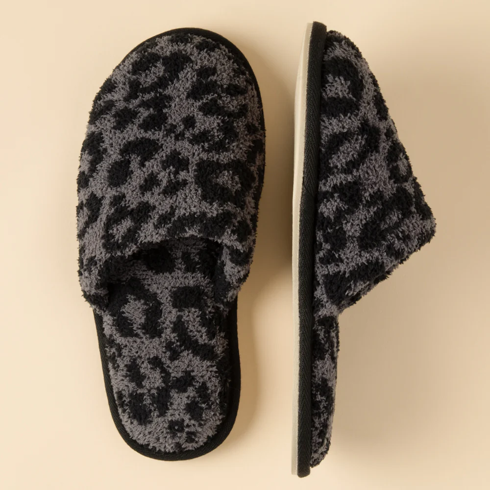 Marshmallow Leopard Slippers - Image 5