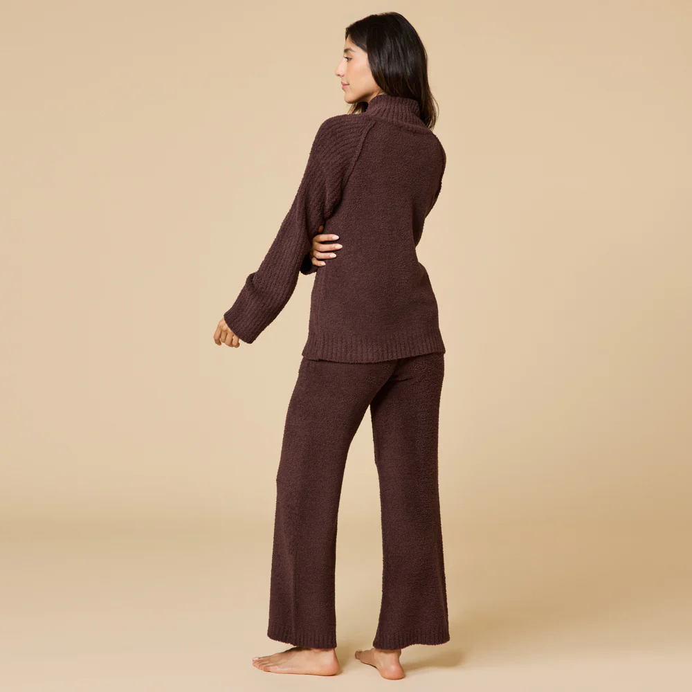 Marshmallow Rib Mock Neck with Long Pant - Image 20