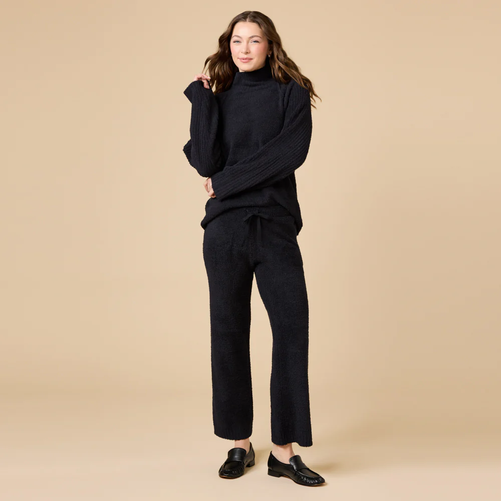 Marshmallow Rib Mock Neck with Long Pant - Image 28
