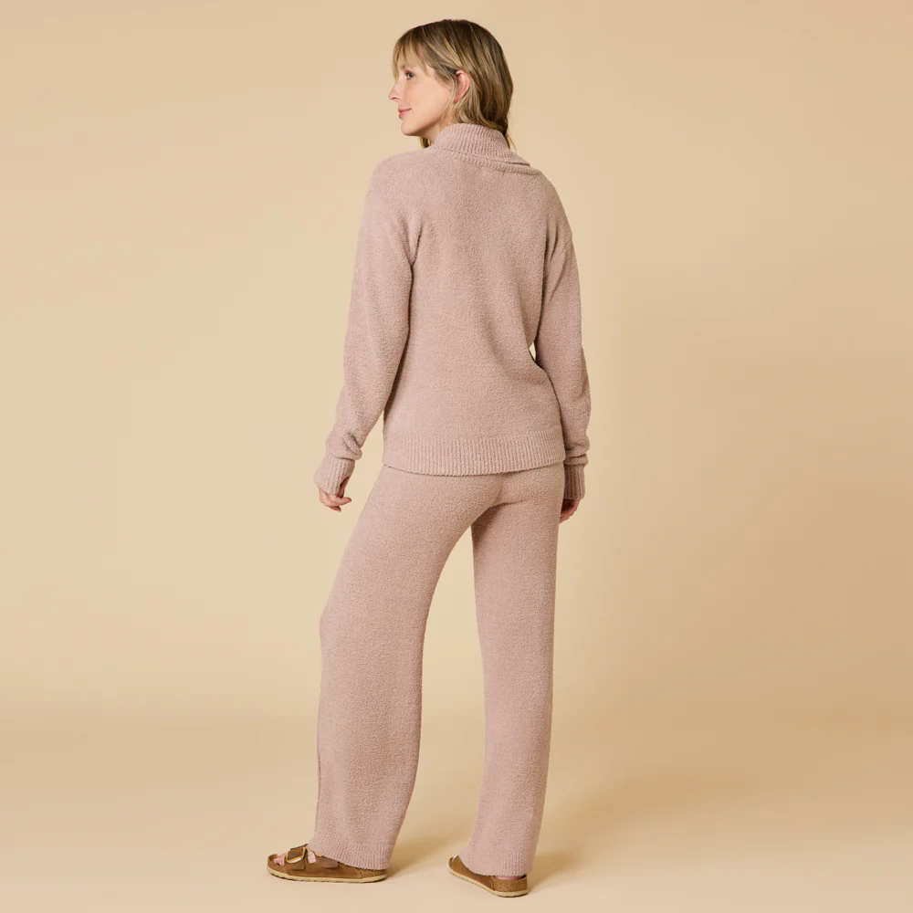 Ultra-Marshmallow Shawl Collar with Pintuck Pant - Image 14