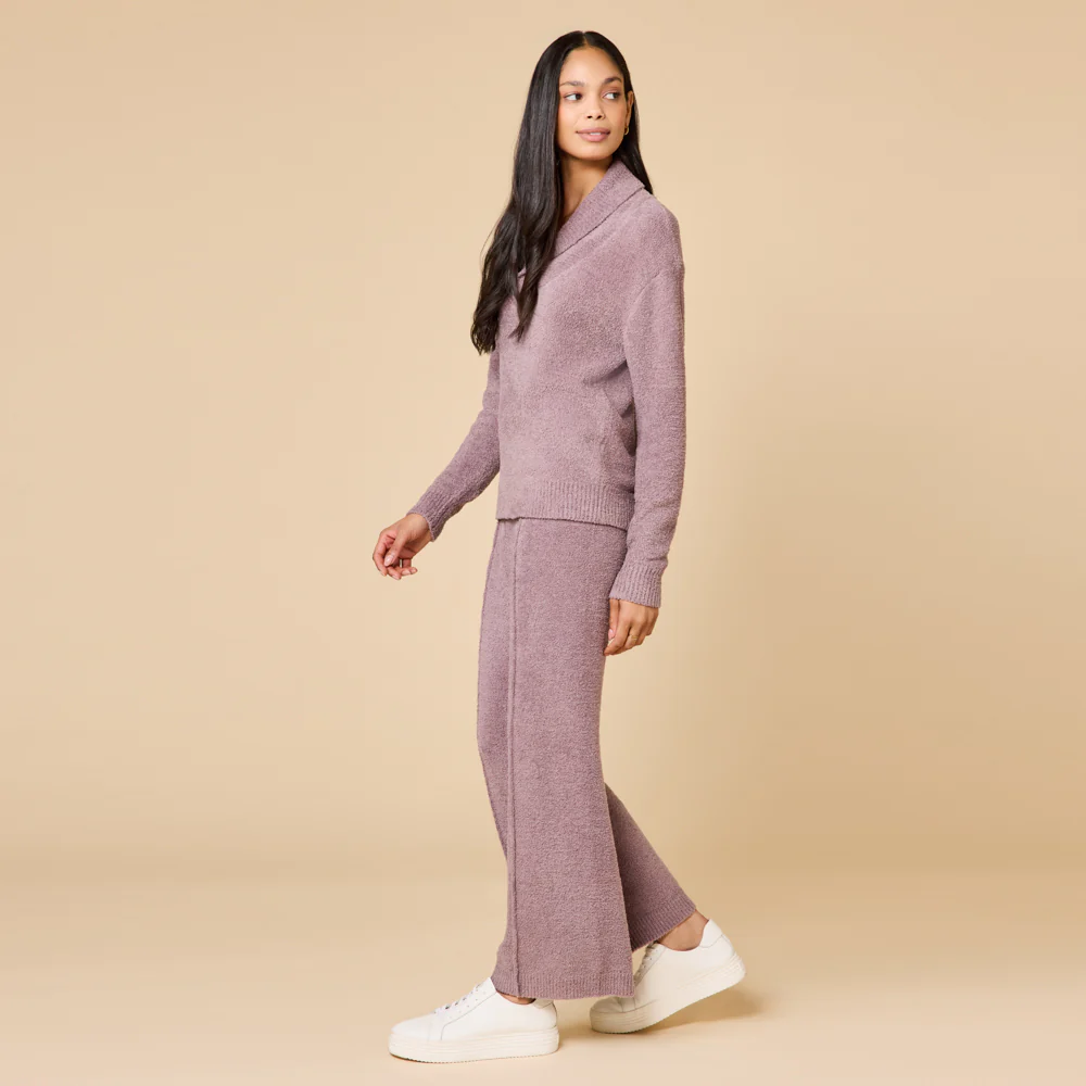 Ultra-Marshmallow Shawl Collar with Pintuck Pant - Image 18