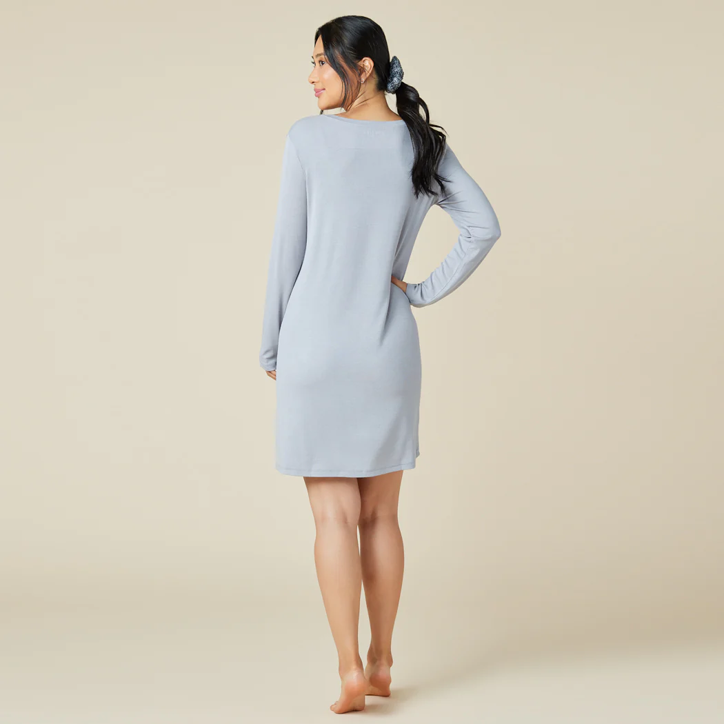 Natalie - Classic V-Neck Nightgown - Image 20