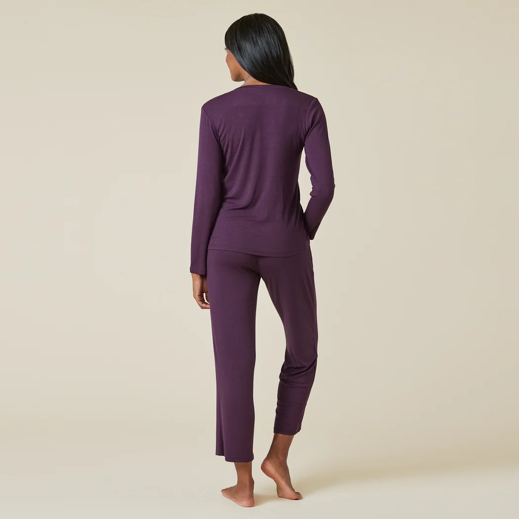 Natalie - Classic V-Neck PJ Set - Image 12