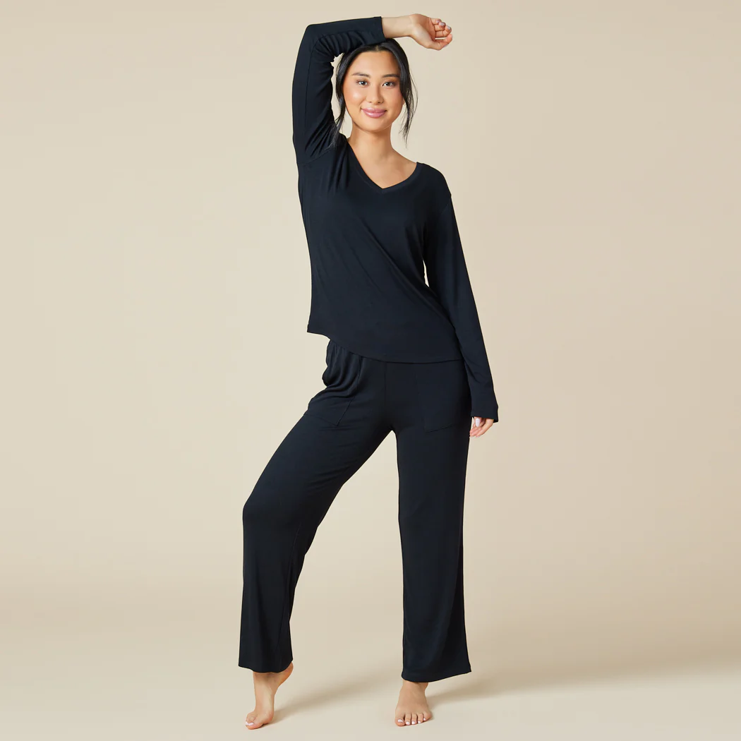 Natalie - Classic V-Neck PJ Set - Image 13