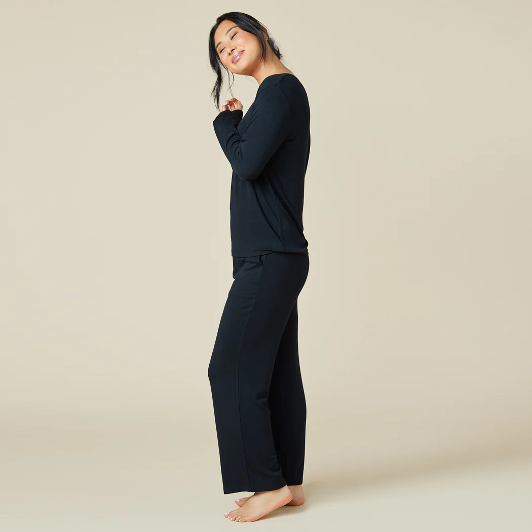 Natalie - Classic V-Neck PJ Set - Image 15
