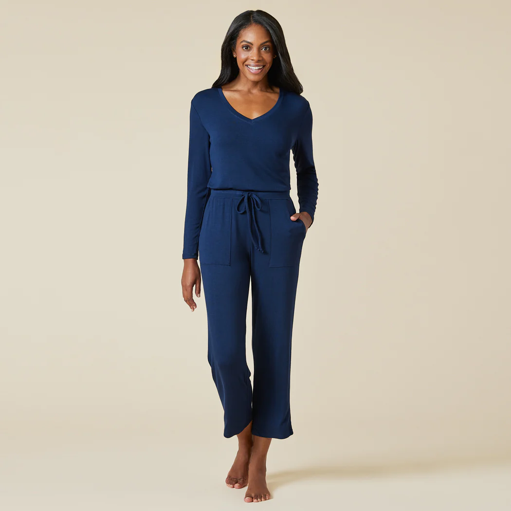 Natalie - Classic V-Neck PJ Set - Image 17