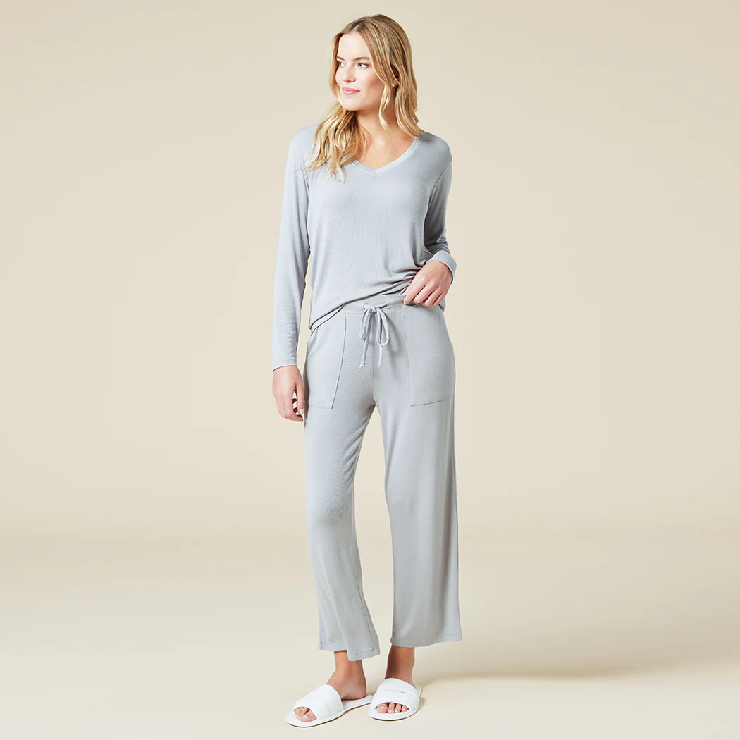 Natalie - Classic V-Neck PJ Set - Image 23