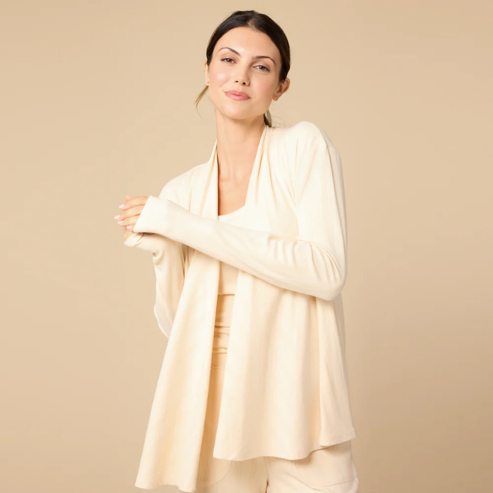 Pointelle Ballet Cardigan