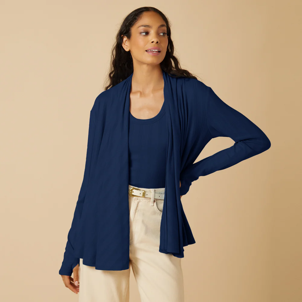 Pointelle Ballet Cardigan - Image 12