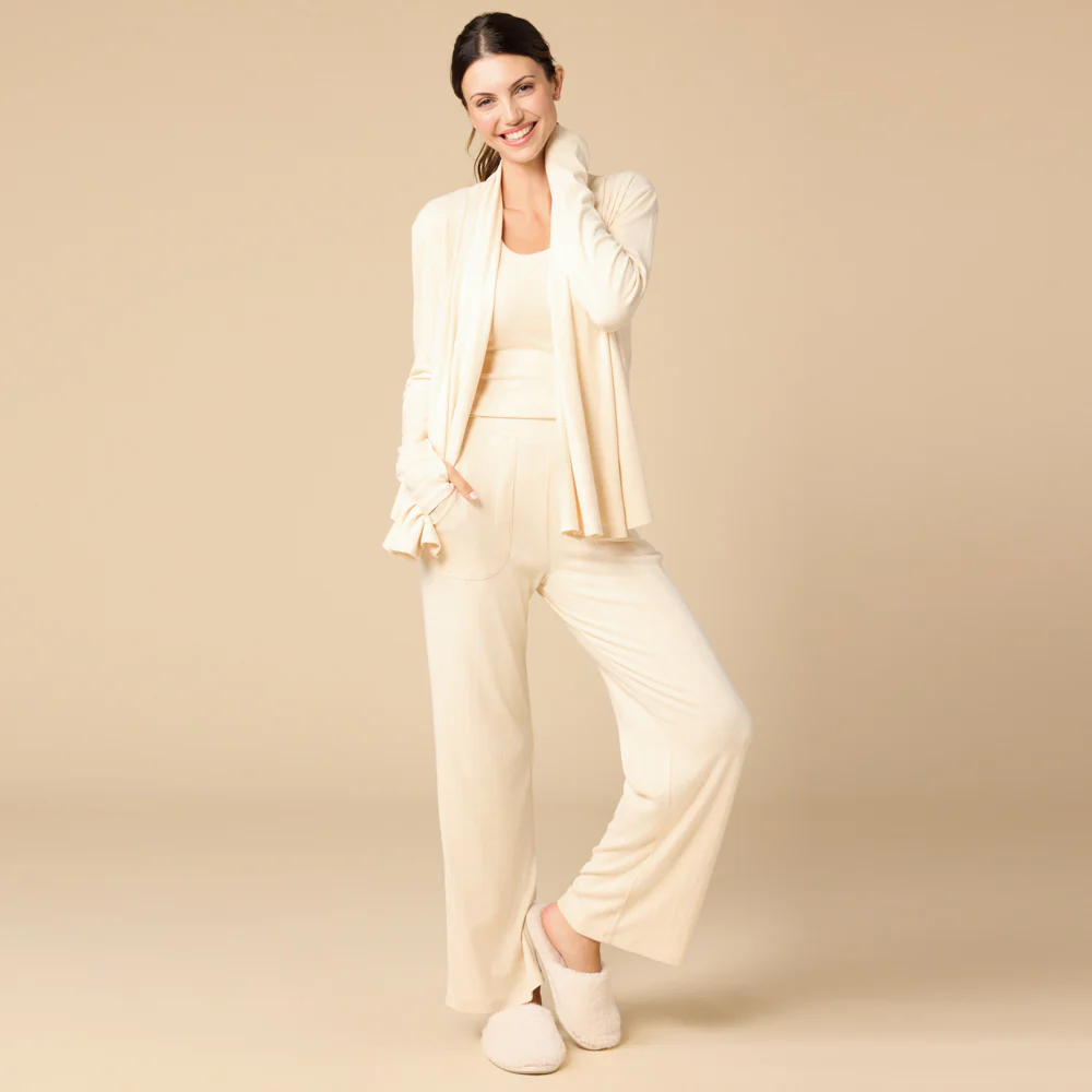Pointelle Ballet Cardigan - Image 2