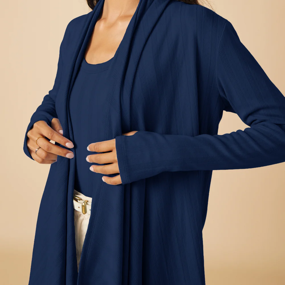 Pointelle Ballet Cardigan - Image 8