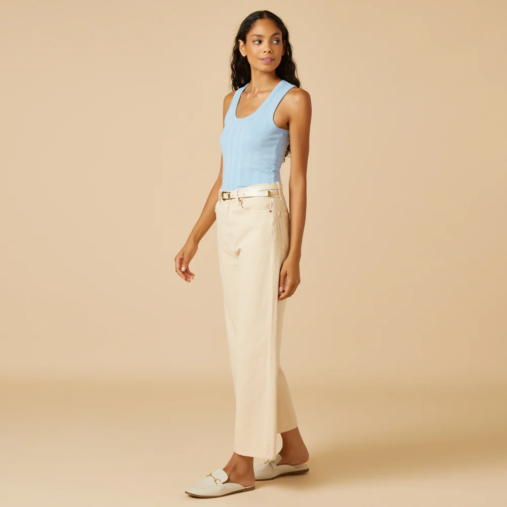 Pointelle Tank with Shelf Bra - Image 14