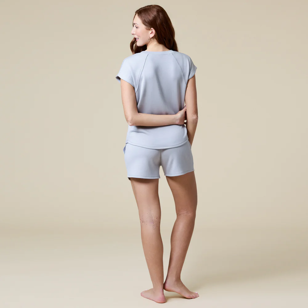 PureDream Short Raglan Crew Neck Short Set - Image 12