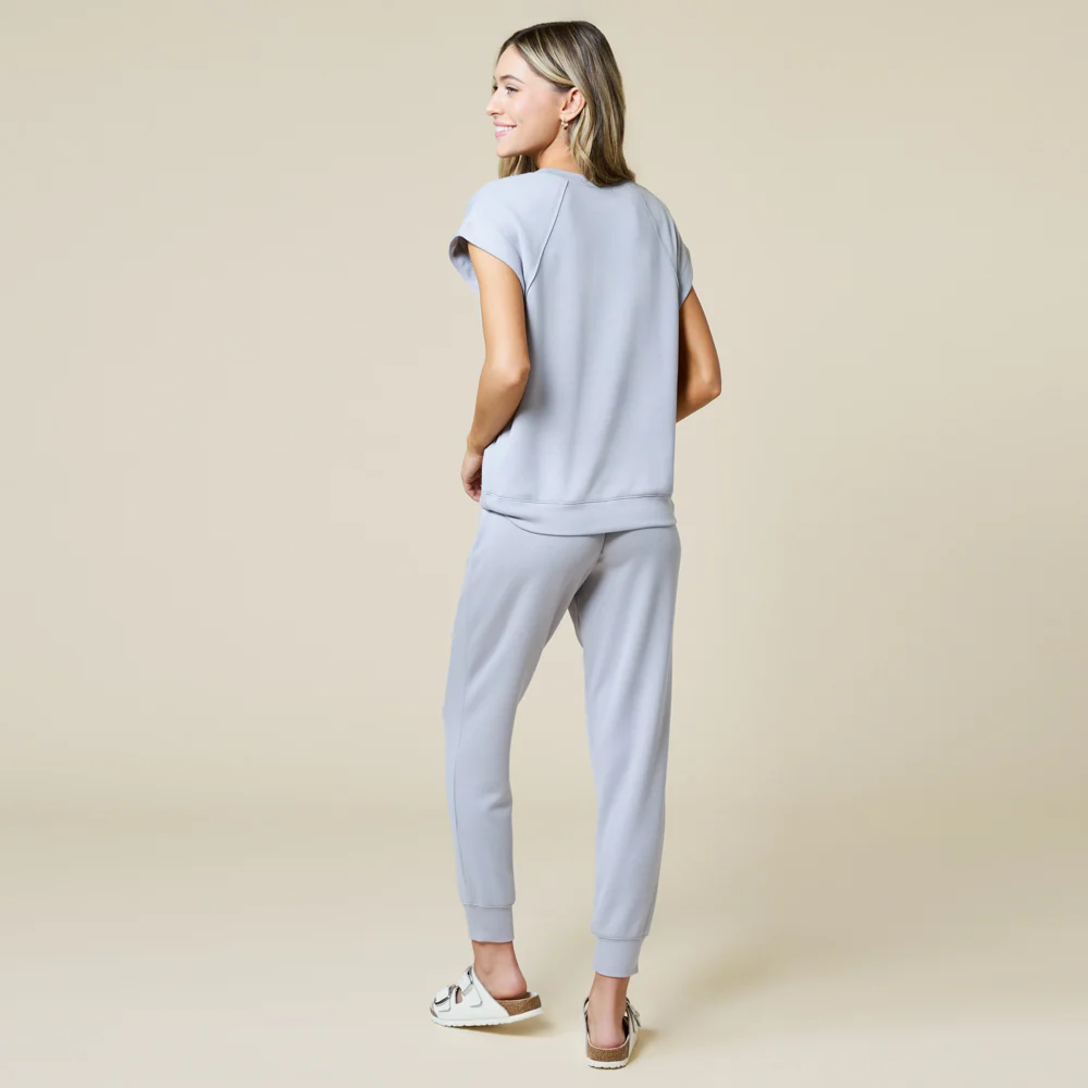 PureDream Short Raglan Crew Neck Jogger Set - Image 14