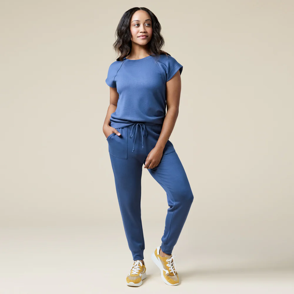 PureDream Short Raglan Crew Neck Jogger Set - Image 16
