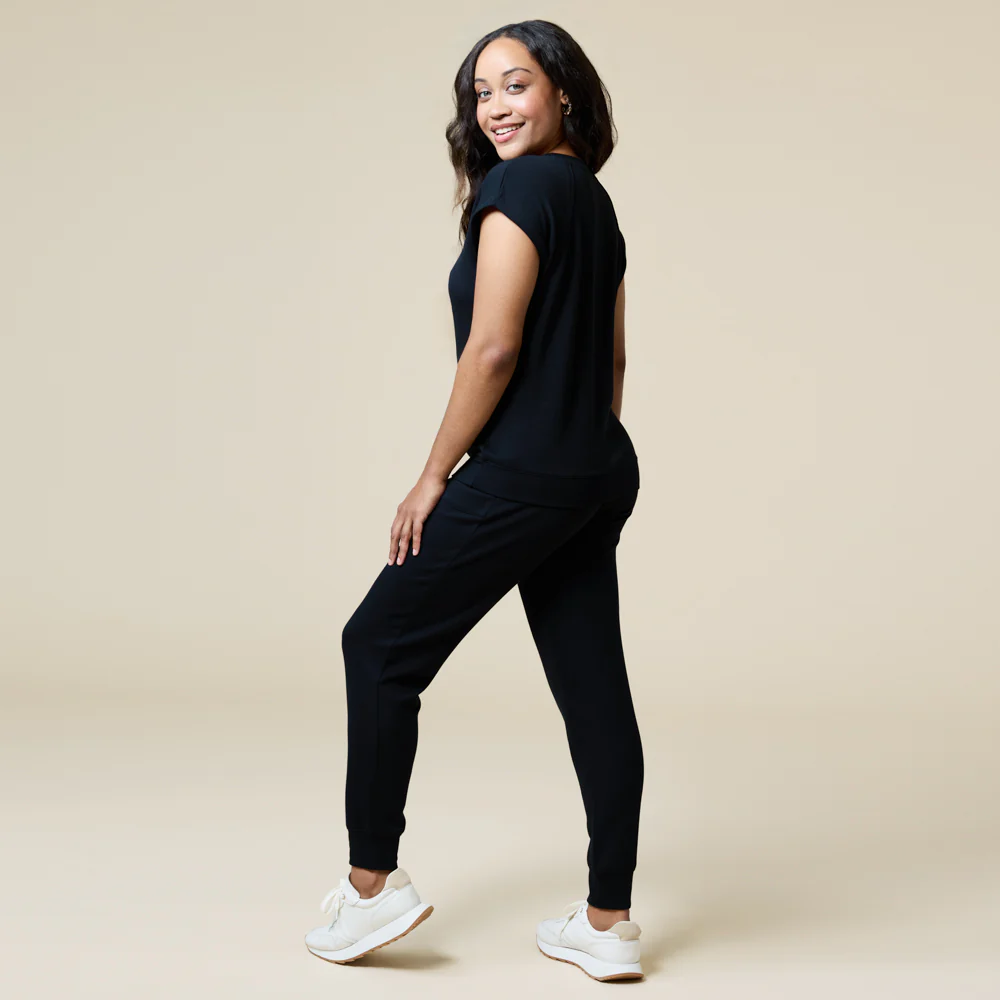 PureDream Short Raglan Crew Neck Jogger Set - Image 4