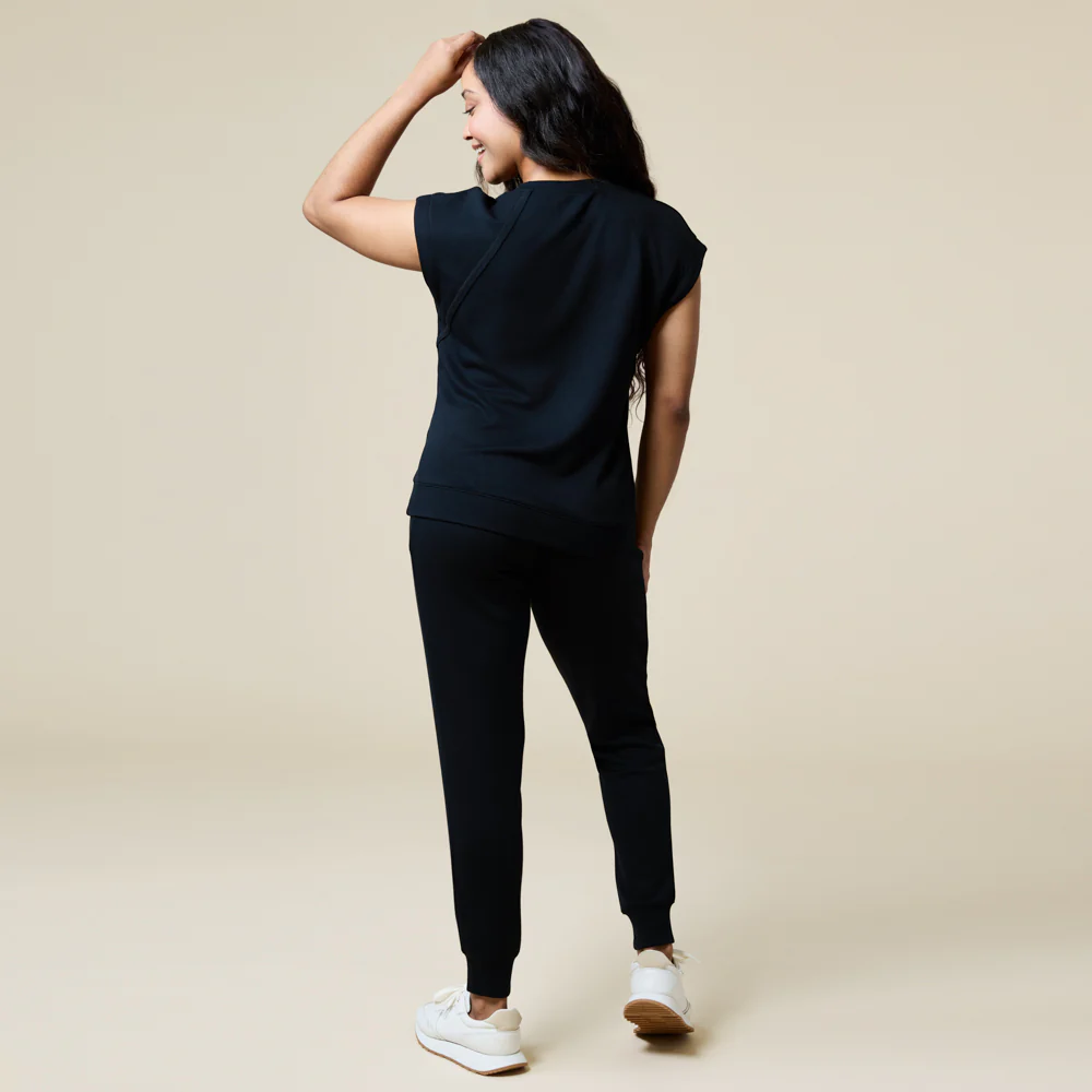 PureDream Short Raglan Crew Neck Jogger Set - Image 5