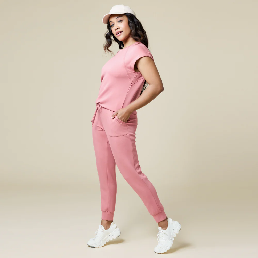 PureDream Short Raglan Crew Neck Jogger Set - Image 8