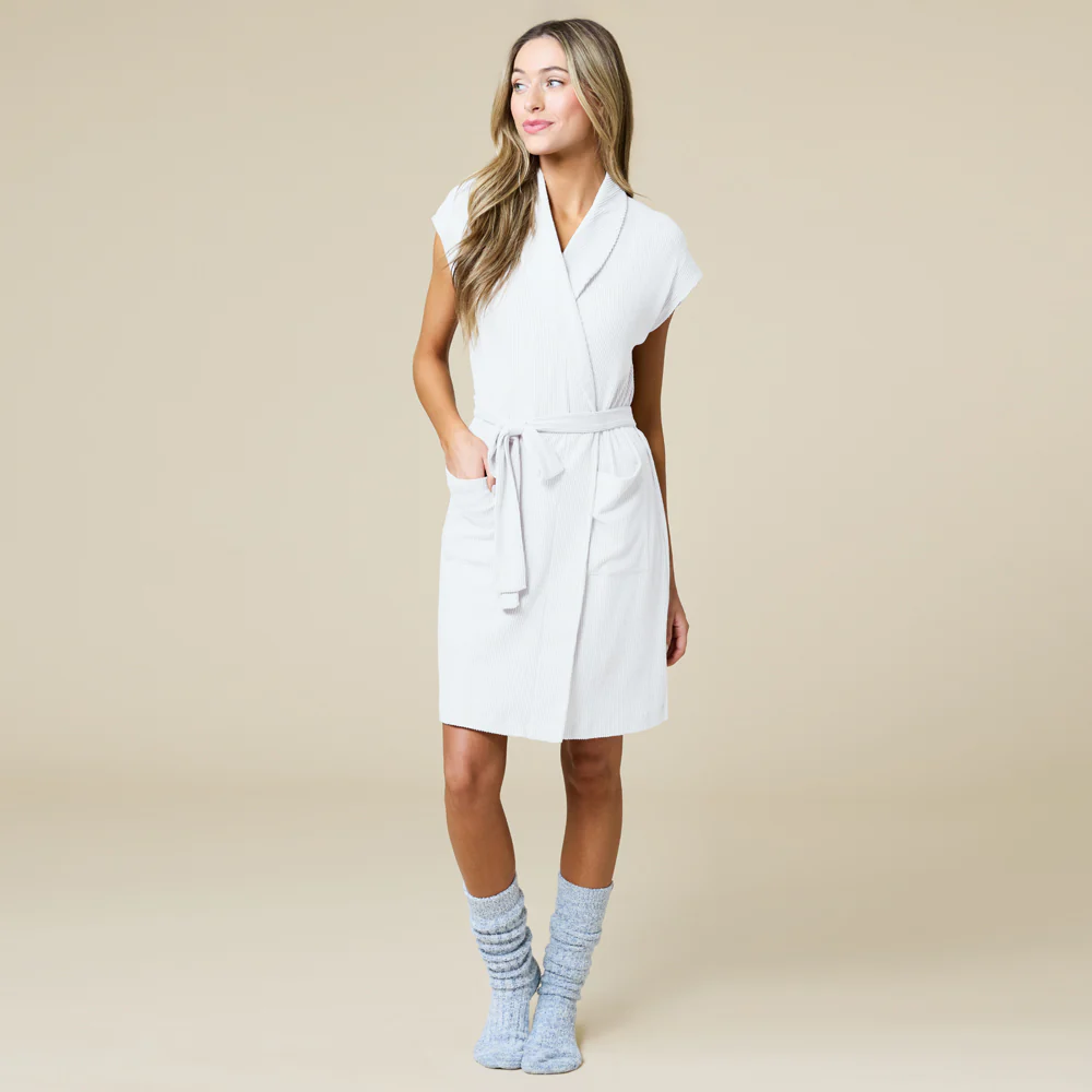 Rib Dream 35" Cap Sleeve Robe - Image 35