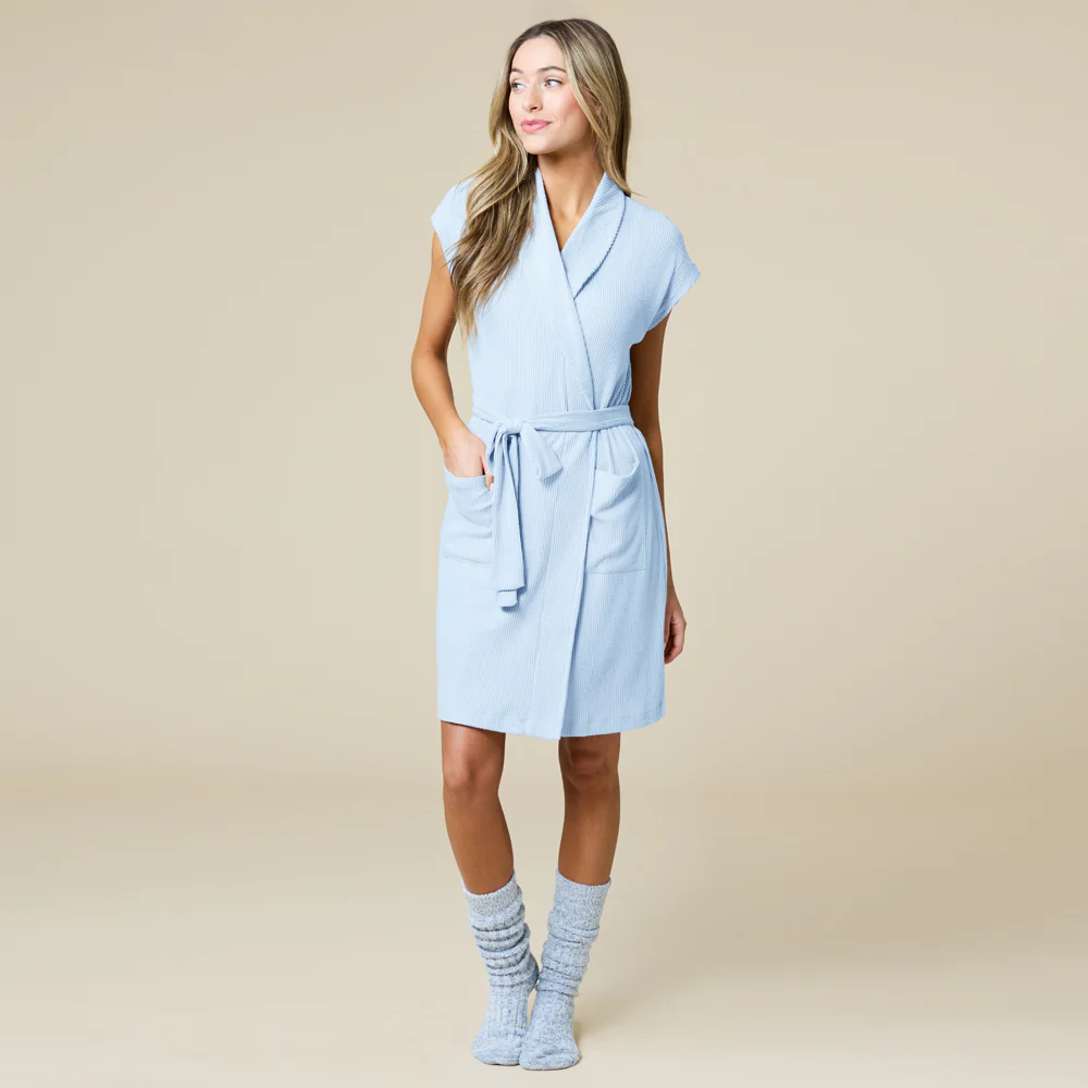 Rib Dream 35" Cap Sleeve Robe - Image 36