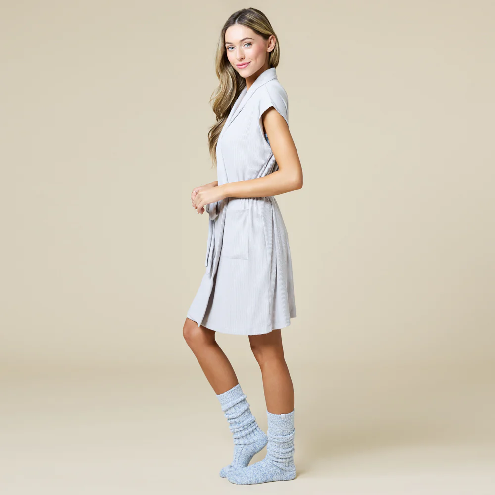 Rib Dream 35" Cap Sleeve Robe - Image 5