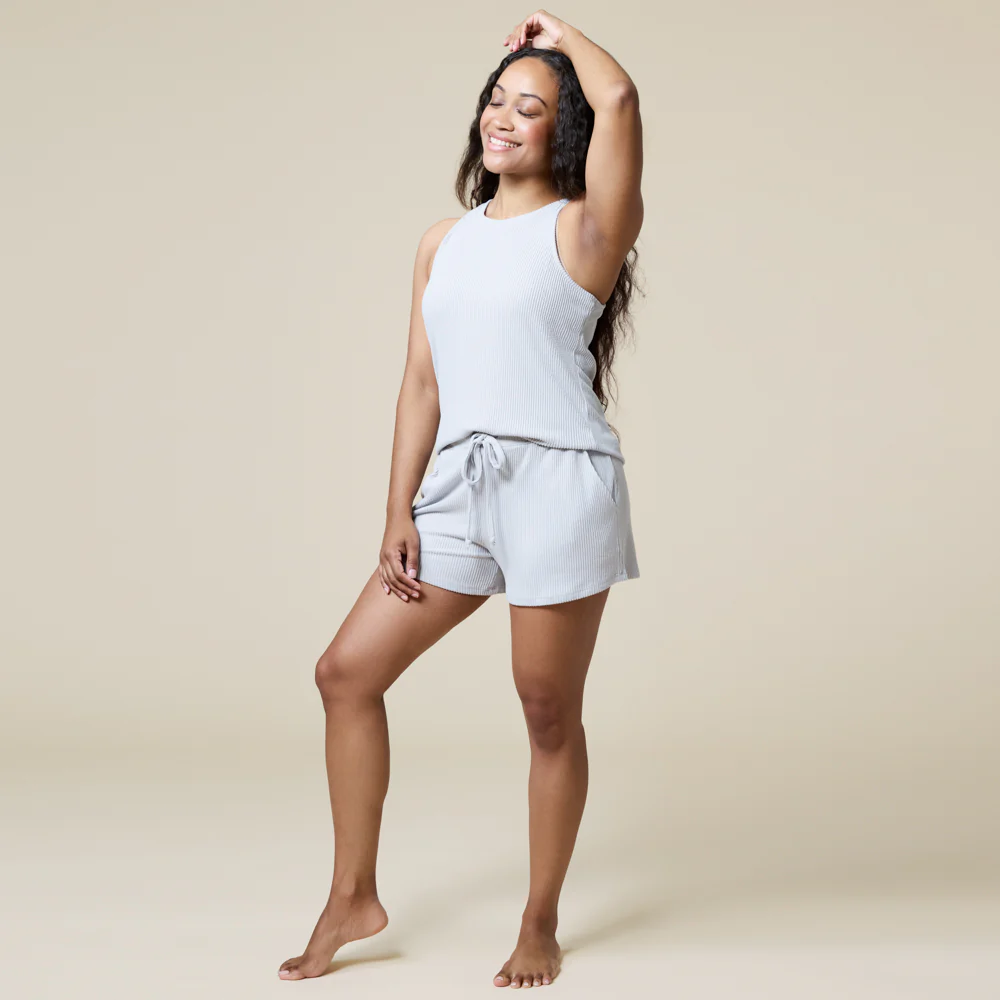 Rib Dream Racerback Short Set - Image 22