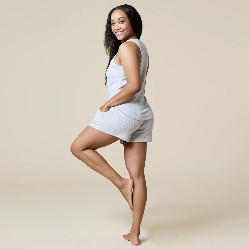 Rib Dream Racerback Short Set - Image 24