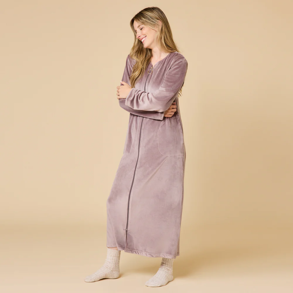 Serenity Shear Mink Zip Robe - Image 10