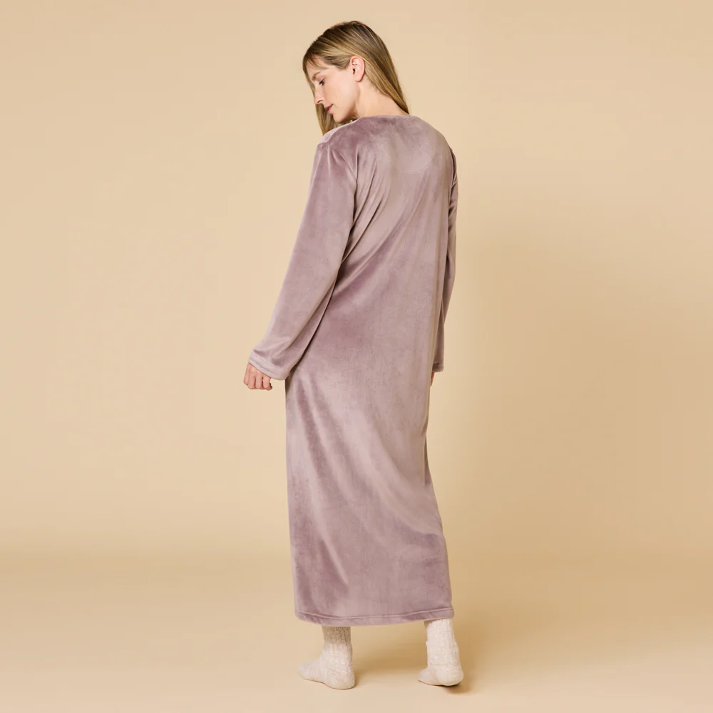 Serenity Shear Mink Zip Robe - Image 11