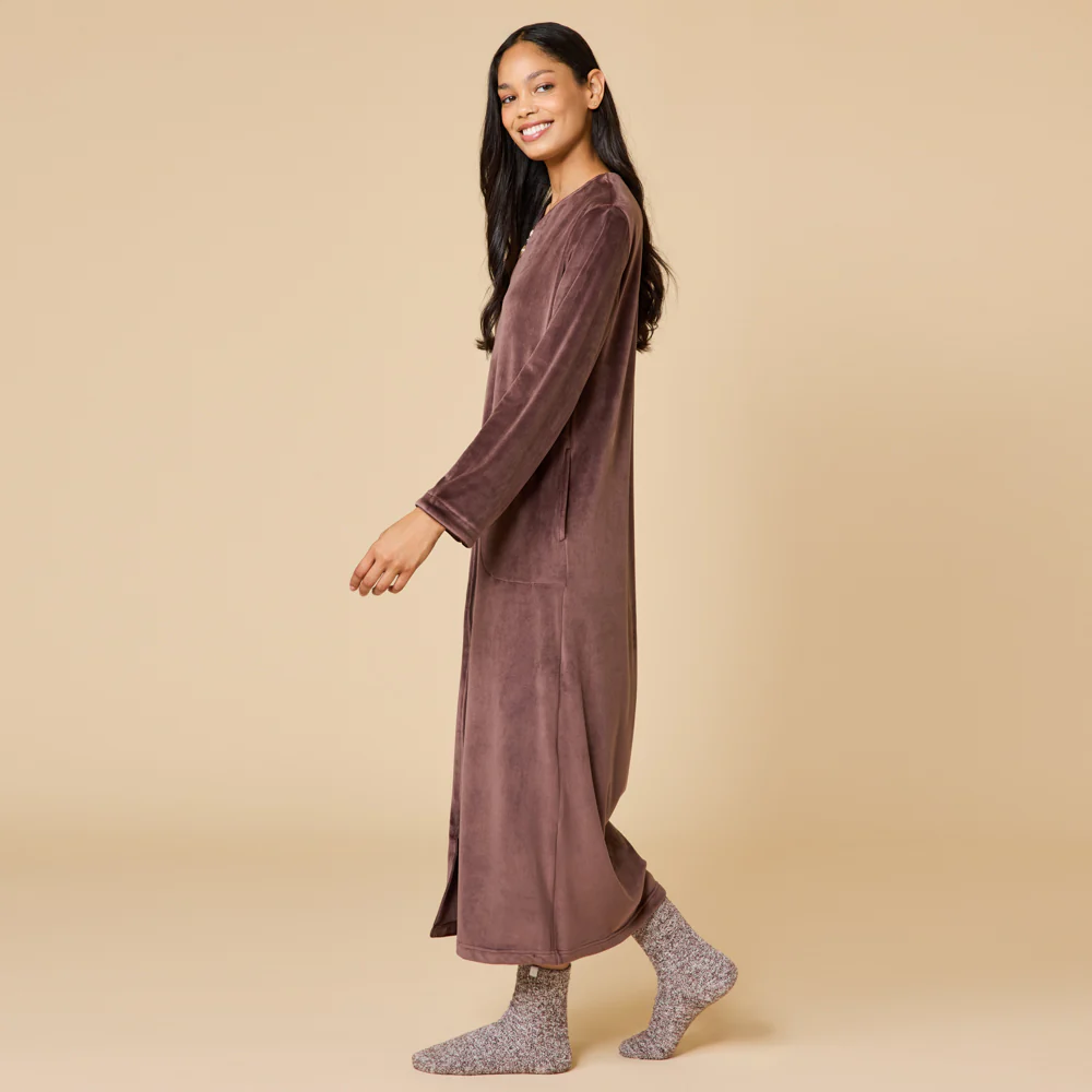 Serenity Shear Mink Zip Robe - Image 3
