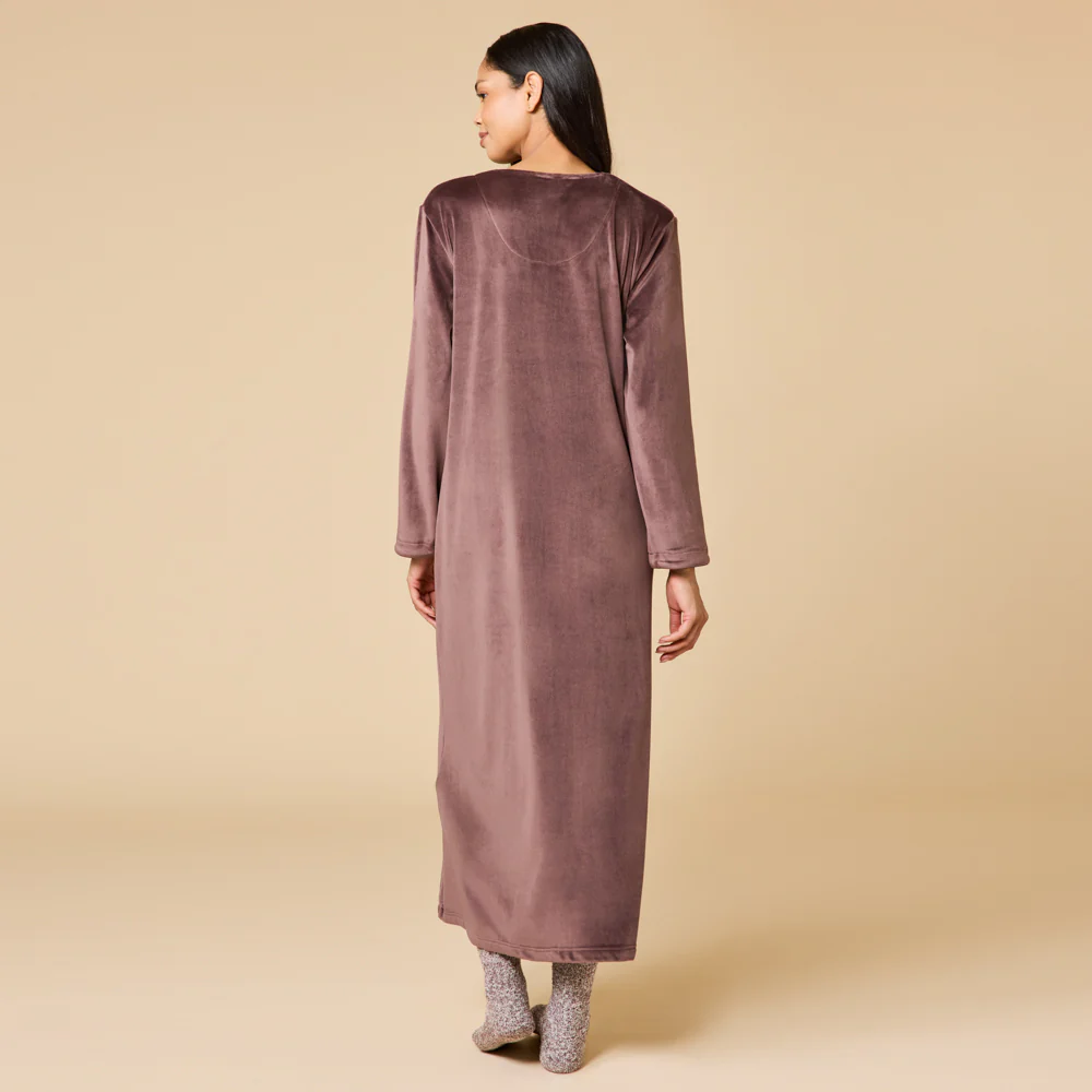 Serenity Shear Mink Zip Robe - Image 4