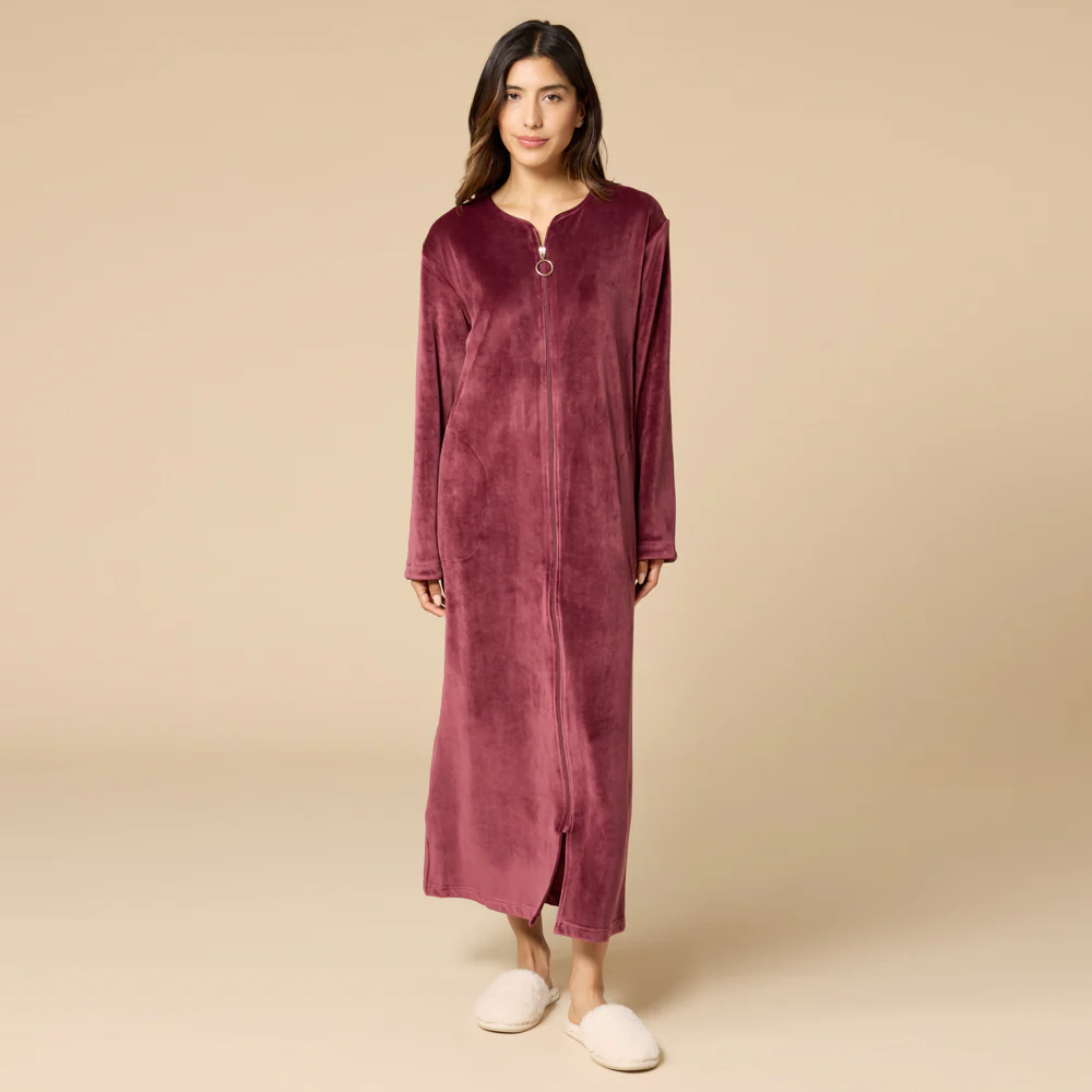 Serenity Shear Mink Zip Robe - Image 5