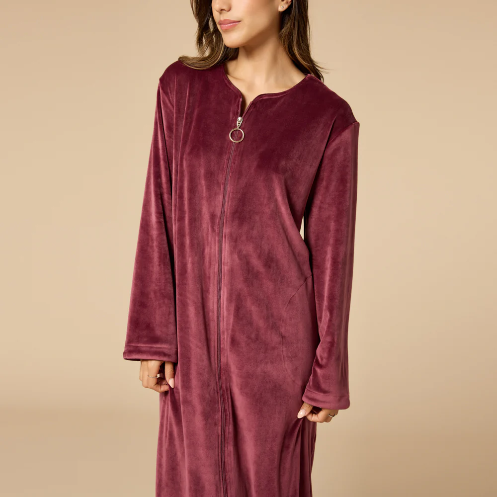 Serenity Shear Mink Zip Robe - Image 6