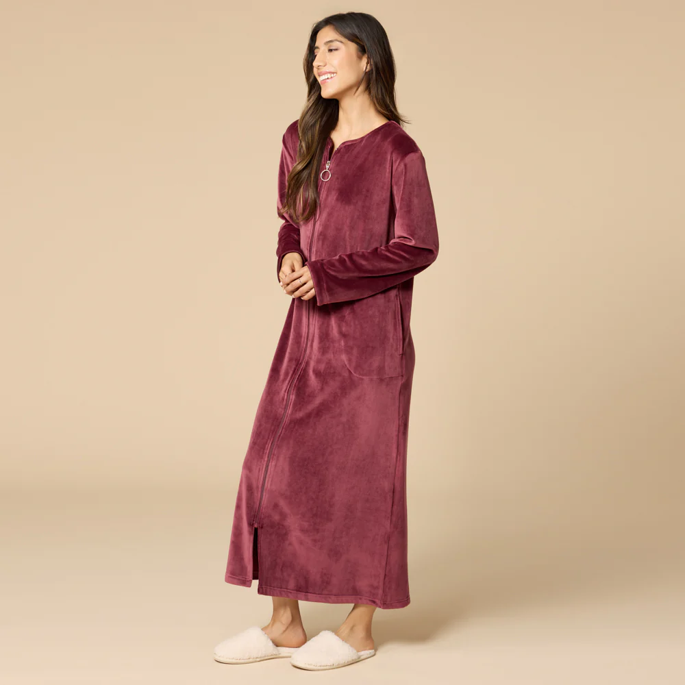 Serenity Shear Mink Zip Robe - Image 7
