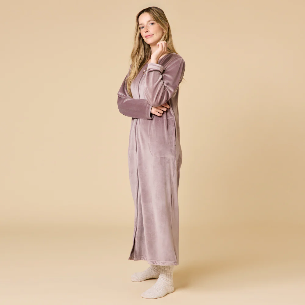 Serenity Shear Mink Zip Robe - Image 9