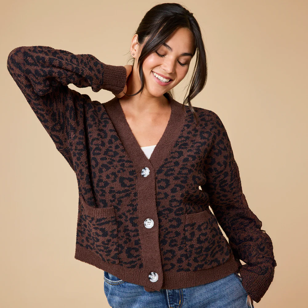 Marshmallow Crop Cardigan