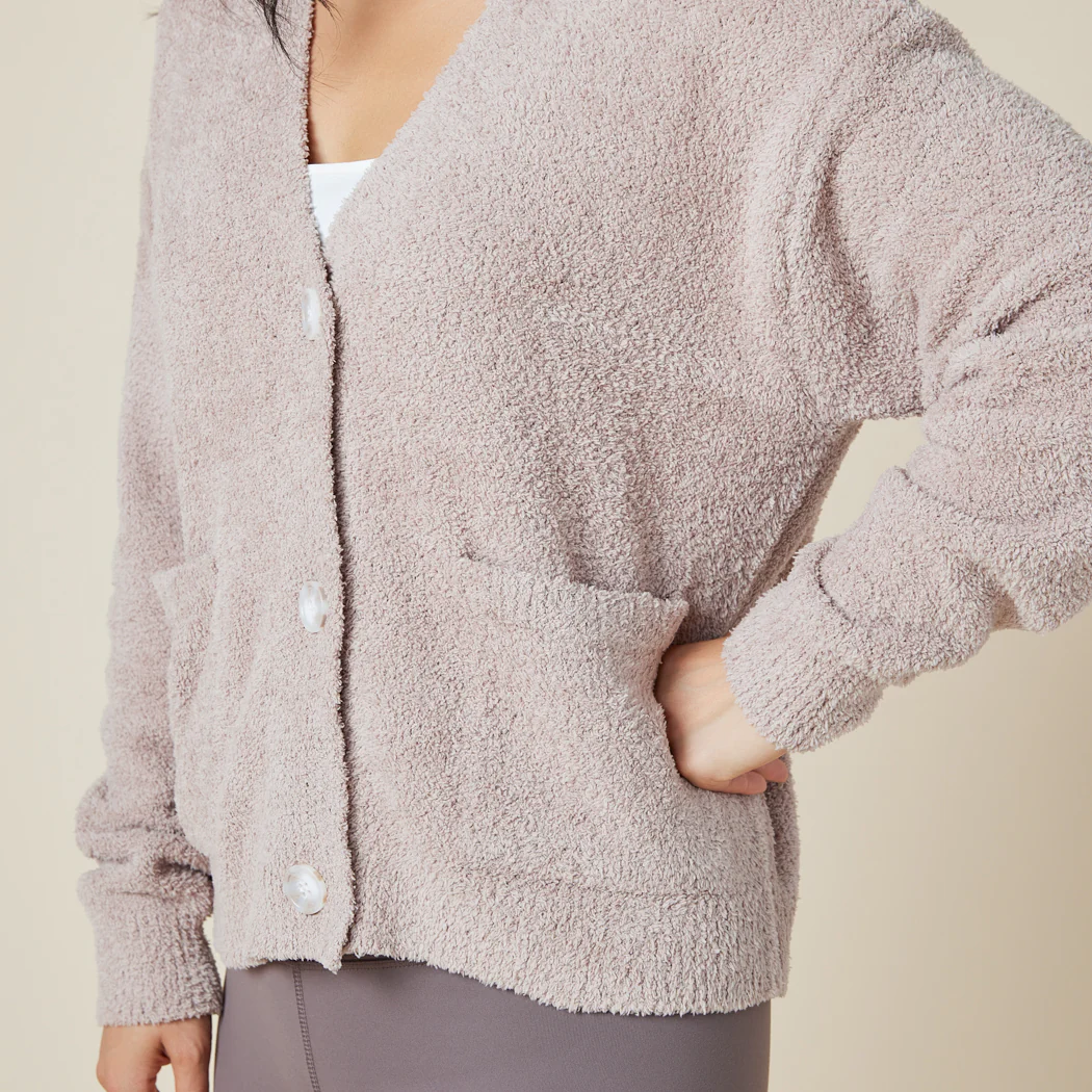 Marshmallow Crop Cardigan - Image 19