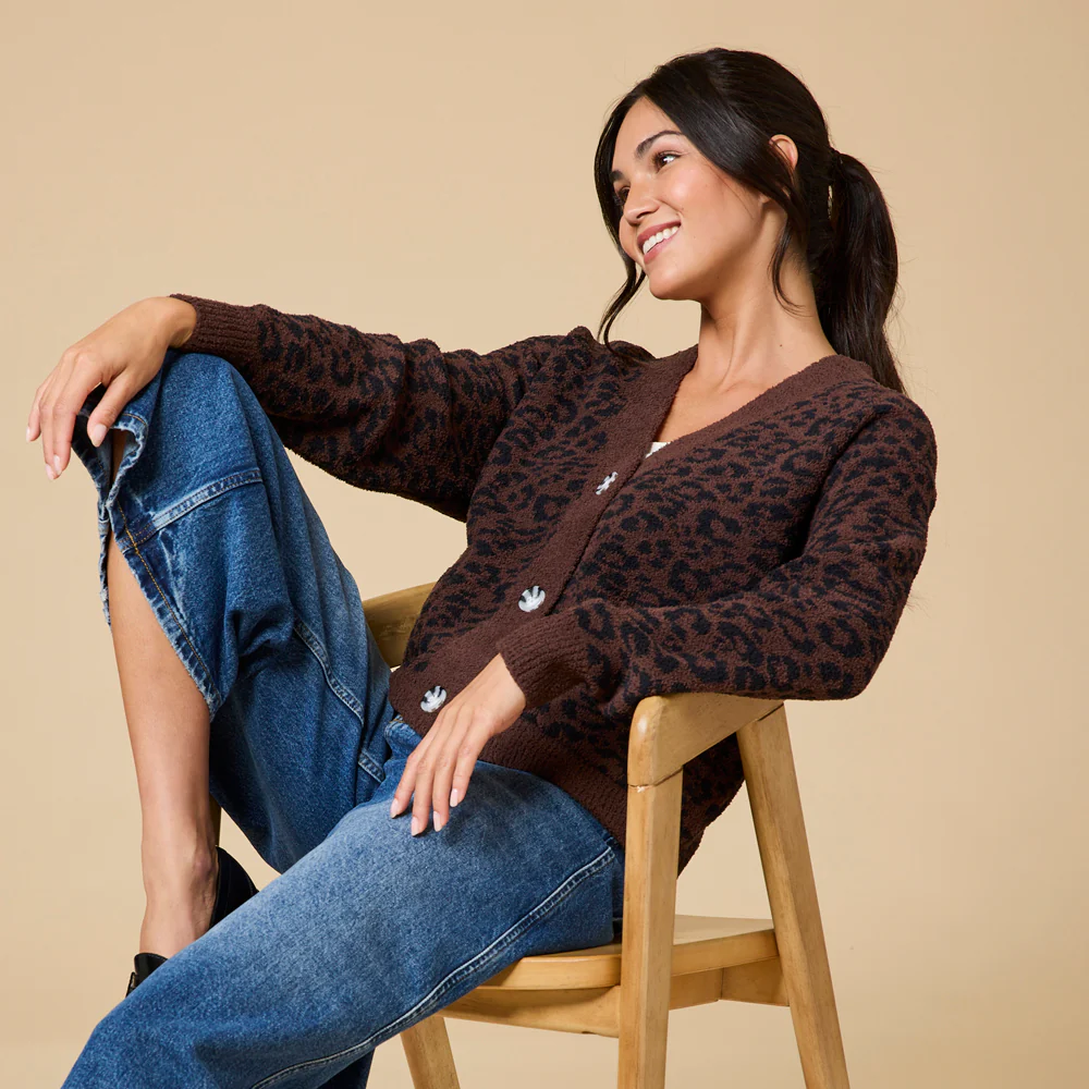 Marshmallow Crop Cardigan - Image 2