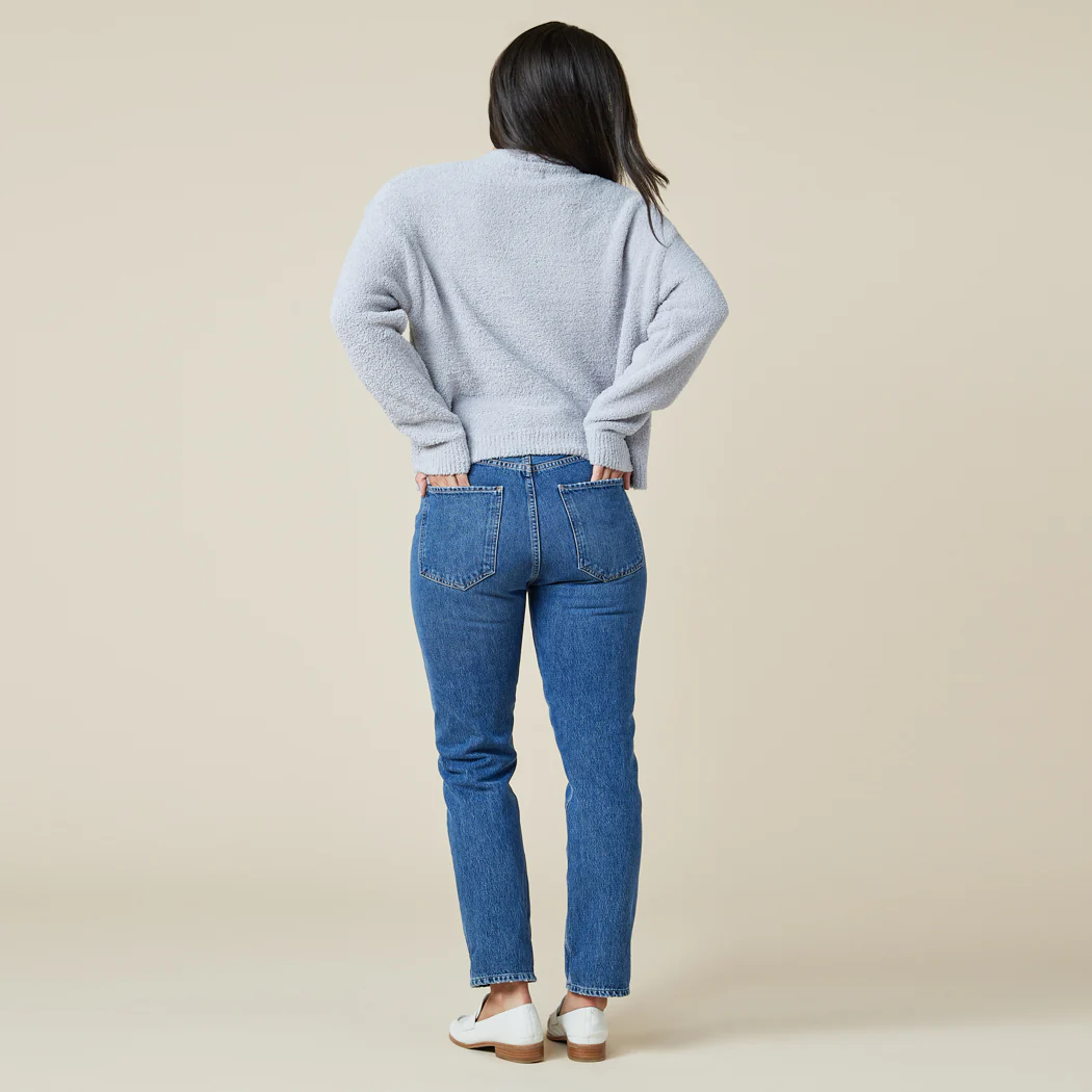 Marshmallow Crop Cardigan - Image 29