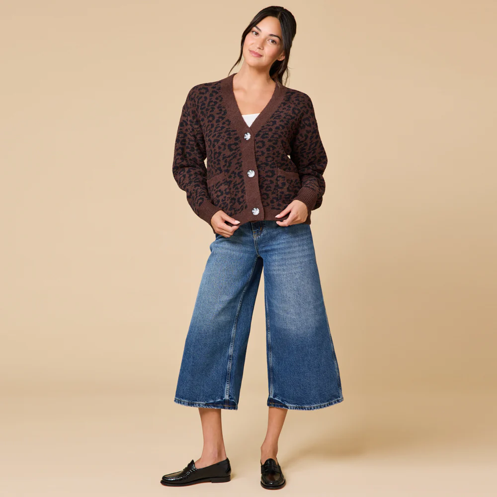Marshmallow Crop Cardigan - Image 3