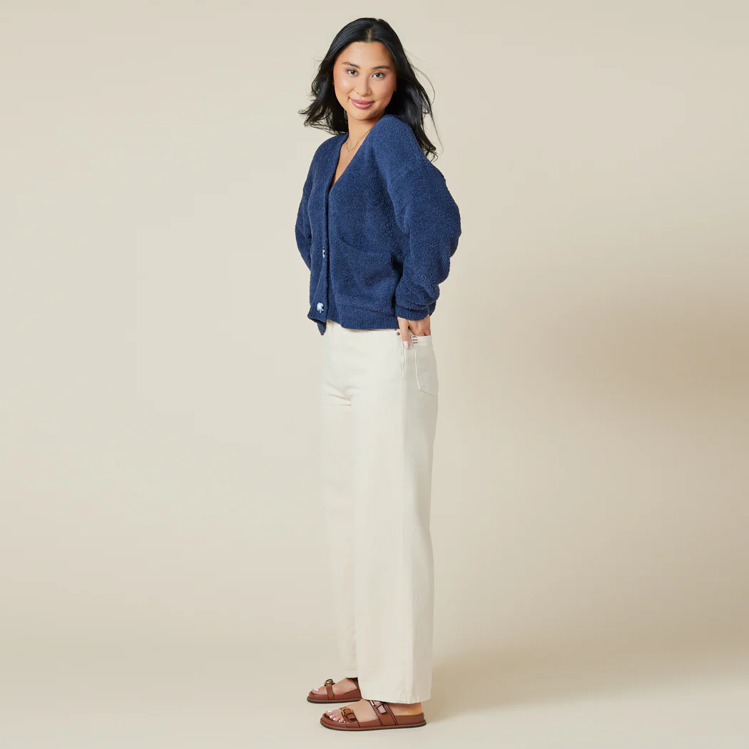 Marshmallow Crop Cardigan - Image 30
