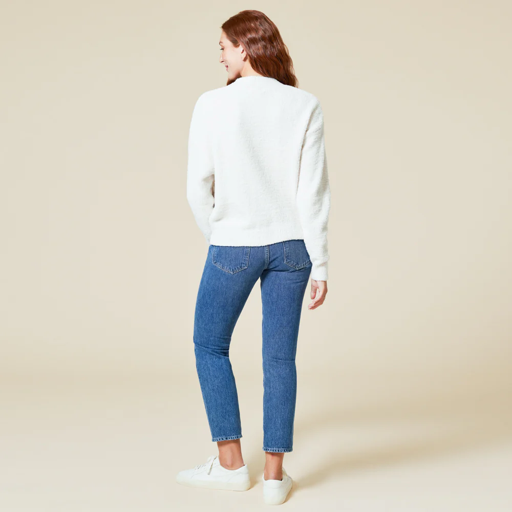 Marshmallow Crop Cardigan - Image 37