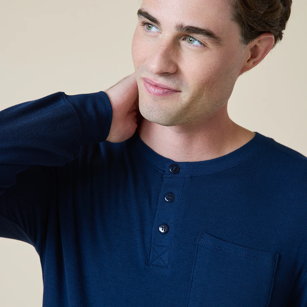 Take 10 Men's Henley Nightshirt - Image 3