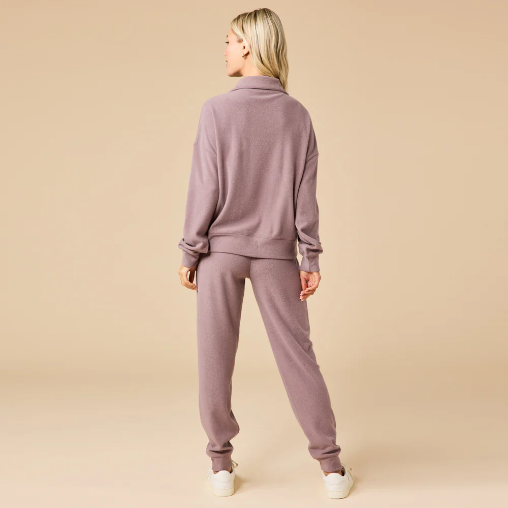 Vintage Velvet 1/4 Zip with Jogger - Image 20