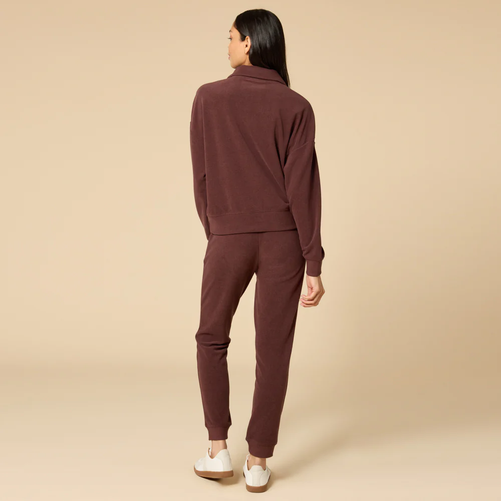Vintage Velvet 1/4 Zip with Jogger - Image 25