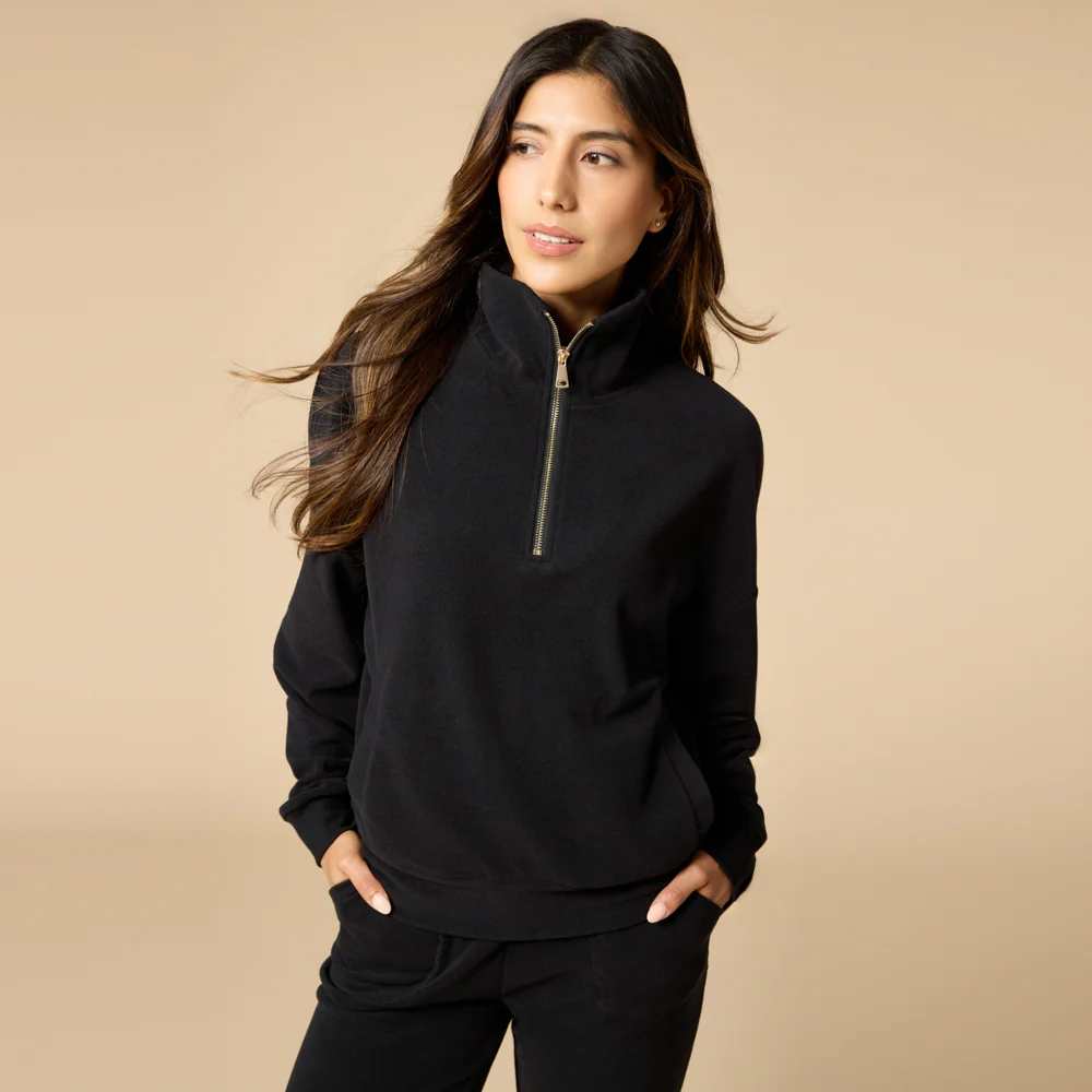 Vintage Velvet 1/4 Zip with Jogger - Image 6